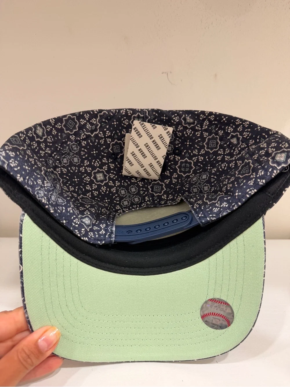 '47 New York Yankees Navy Bandana Print Adjustable Kids Cap